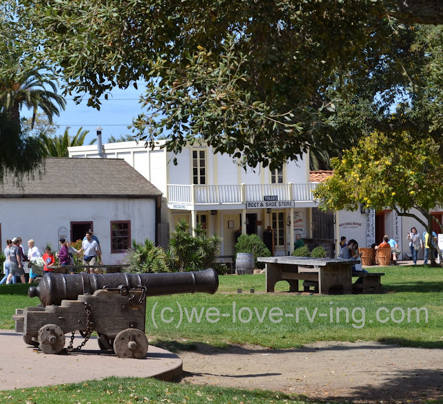 This is in Washington Square, the center of Old Town San Diego, CA