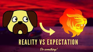 expectation vs reality how we see ourselves
