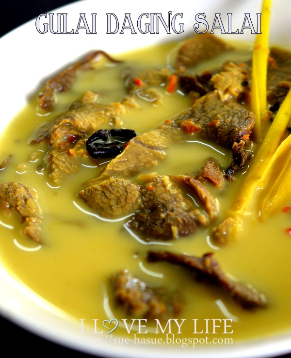 Resepi Gulai Lemak Daging Salai - copd blog v