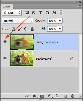 sử dụng layer panel trong photoshop