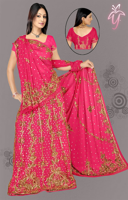 Bridal-Lehenga-Saree-Fashion