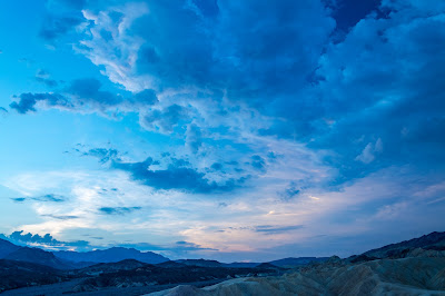 Twilight at Zabriskie Point, Death Valley National Park