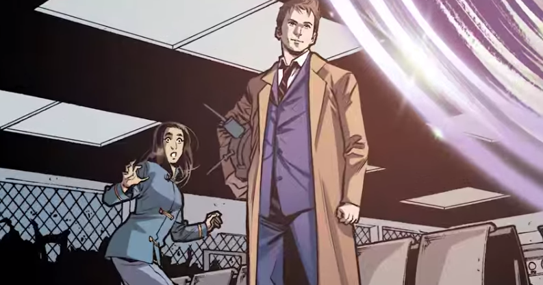 Video Trailer For Titan Comics The Tenth Doctor Vol 1 Revolutions Of Terror Comic Book Series - dragons lifewip roblox wings of fire dragon anime