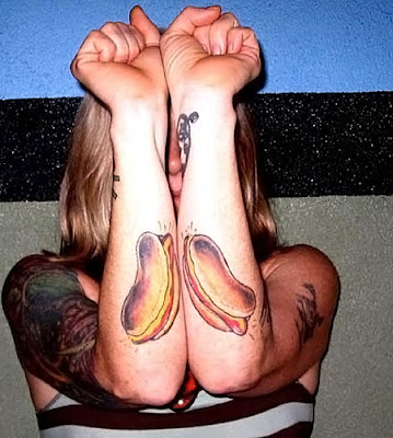Cool Hot Dog Tattoos Seen On www.coolpicturegallery.us