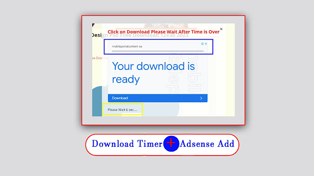 How to Add New Download Timer Script for Blogger and Wordpress