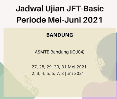 JFT Basic Bandung mei juni