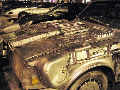 C-3PO's Car found Parked in LA called Dub Robot