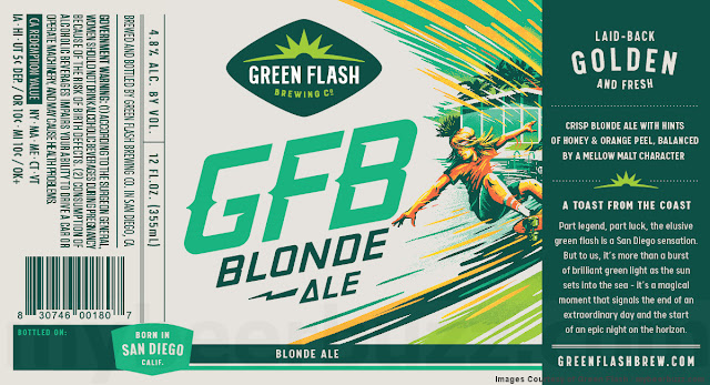 Green Flash Updating GFB Blonde Ale Packaging