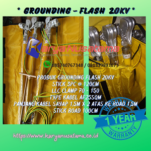 Jual Flash 20Kv Grounding Pembangkit Listrik di Padang