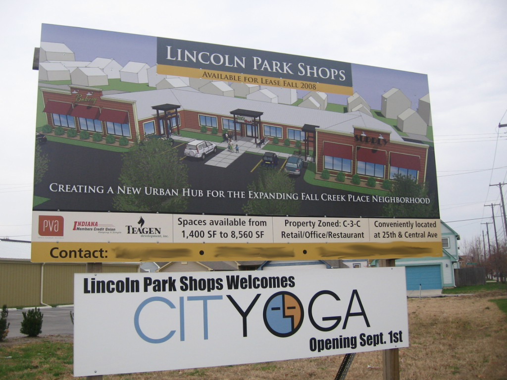  the �repurposed� Lincoln Park Shops has only been finished a few weeks.
