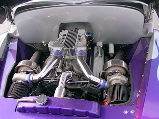 Drag Car Engine