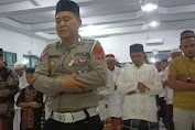 Safari Ramadhan, Polantas di Bireuen Jadi Imam Shalat Tarawih dan Isi Ceramah Singkat