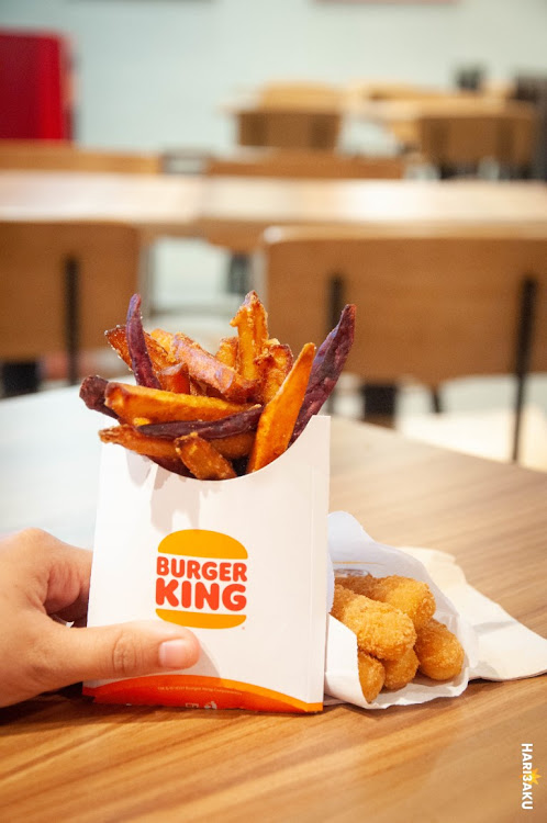 Tri-Colour Fries Burger King