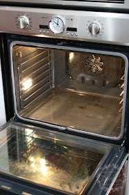 Cleaning the oven!