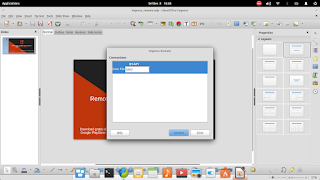 Menyandingkan Impress Remote dengan LibreOffice Impress