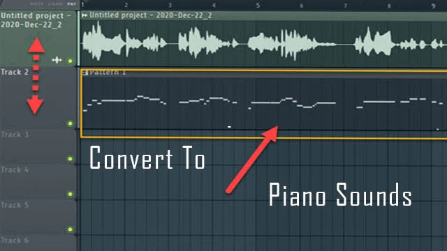 How To Convert Any Type Of Vocals Into Instrumental Music Using Fl Studio ? - Convert Your Vocals Into Piano Roll Patterns In Fl Studio