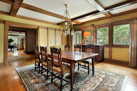 Decorative ceiling beams, wood beams in the interior