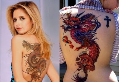 New Best Dragon Tattoos on Girls