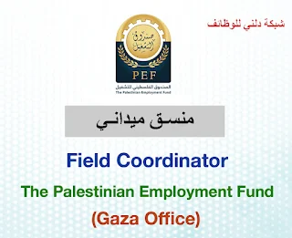 الصندوق الفلسطيني للتشغيل PEF  يعلن عن وظيفة منسق مشروع  في مشروع تشجيع الزراعة الخضراء المنزلية