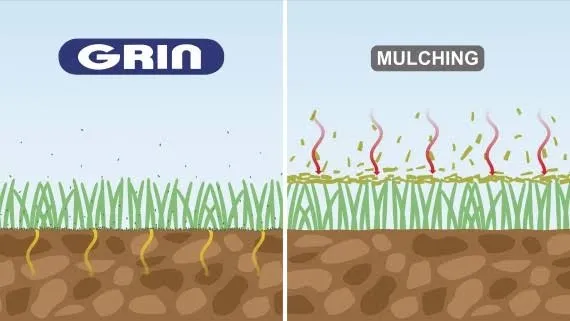 Différence lame mulching et lame normale