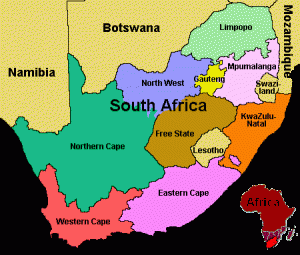 DAFTAR NEGARA DIDUNIA : AFRIKA SELATAN / REPUBLIC OF SOUTH 