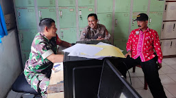 Polsek Gantar dan Koramil Sambang Desa, Upaya Sinergis Jaga Keamanan Lingkungan Pasca Pemilu