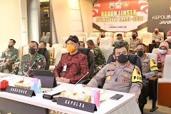 Cegah Covid 19, Polda Jateng Gelar Rakor, Antisipasi Pemudik Masuk Jateng