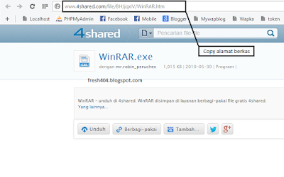 Cara Download di 4shared tanpa login dan menunggu