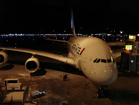 Airbus A380 d'Air France à l'aéroport de Montréal-Trudeau