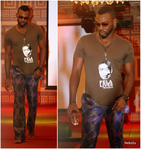 African Fashion Show on Saw A Collection Of African Print Trousers Deep V Neck Print Shirts