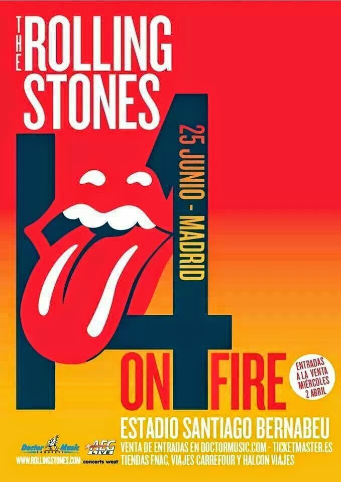 Sus Majestades los Rolling Stones (Estadio Santiago Bernabeu, 25-6-14)