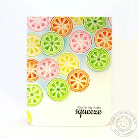 Sunny Studio Stamps: Fresh & Fruity Citrus Card by Mendi Yoshikawa