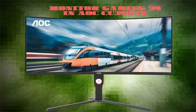 Monitor Gaming 34 In AOC CU34G3X: Kombinasi Sempurna Antara Gaya dan Performa