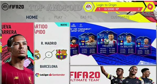 FIFA 20 MOD FIFA 14 Android Offline New Menu Best Graphics