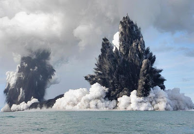 Undersea Volcano - Coast of Tonga (March 2009)