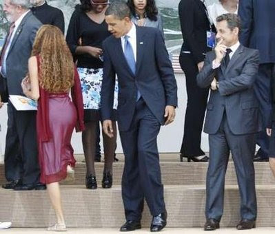 obama sarkozy ogle Mayara Rodrigues Tavares g8