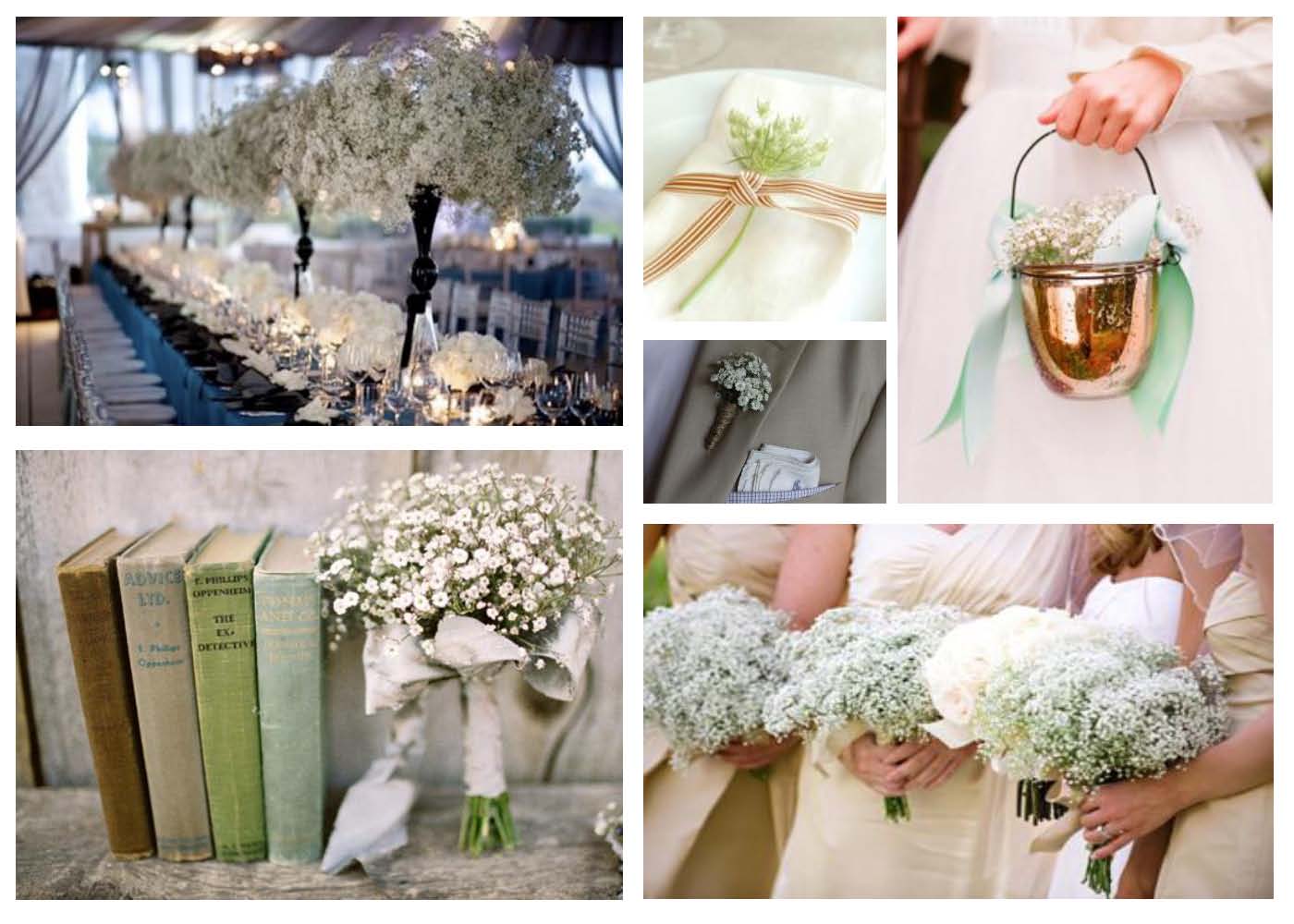 baby s breath wedding