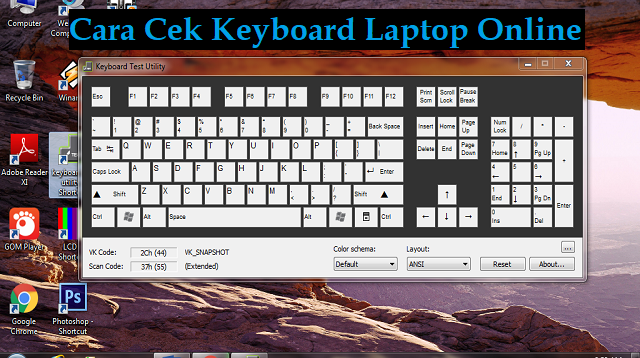 Cara Cek Keyboard Laptop Online