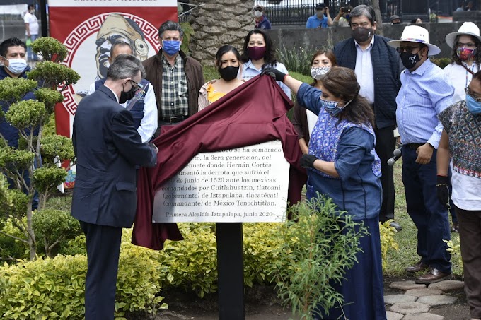 Celebra Iztapalapa 500 años del triunfo  de Cuitláhuac sobre los españoles