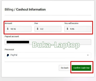 Cara Menarik Uang Dollar Dari PopCash Ke Paypal