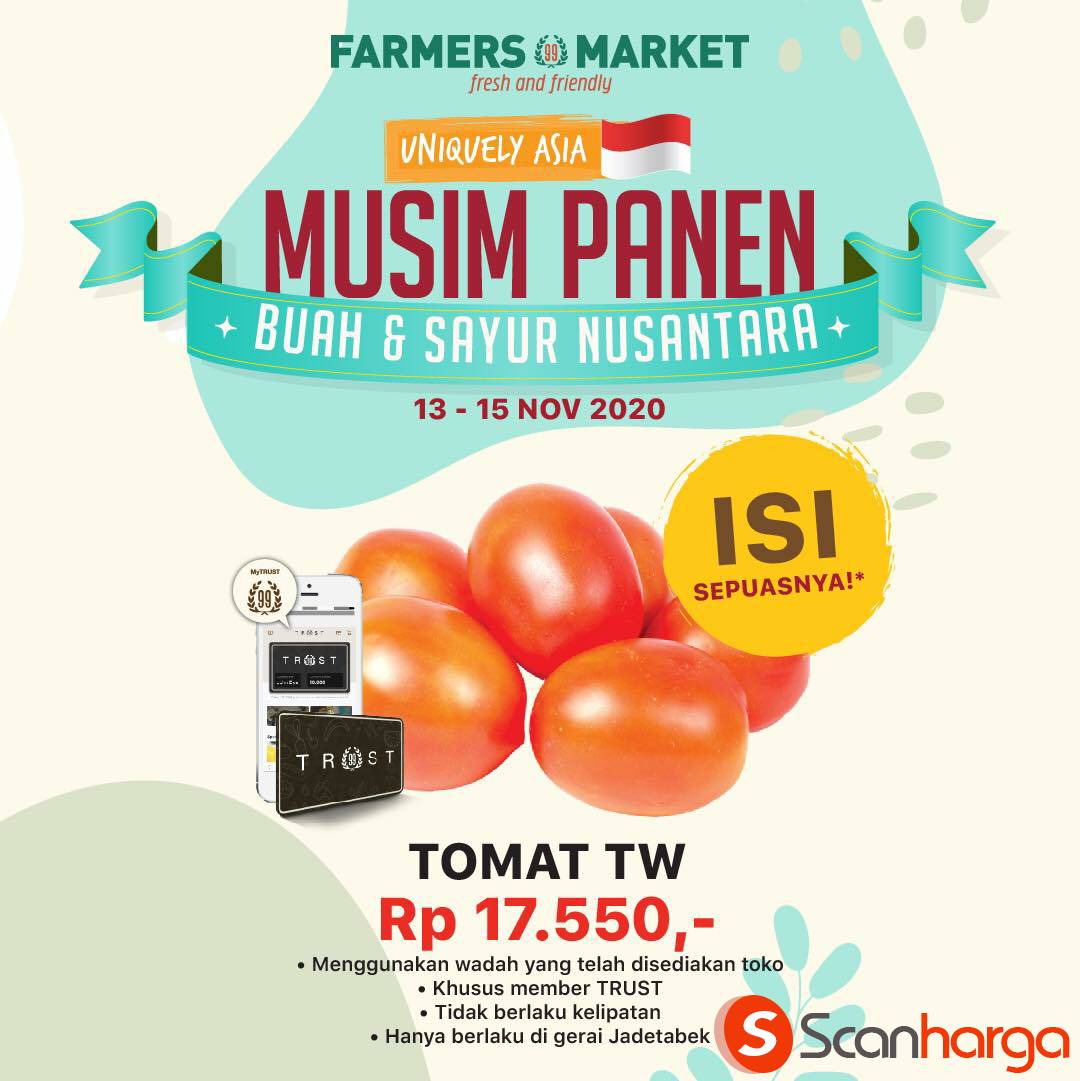 Farmers Market Promo Buah & Sayur mulai dari Rp 17.550* Bisa Isi SEPUASNYA!