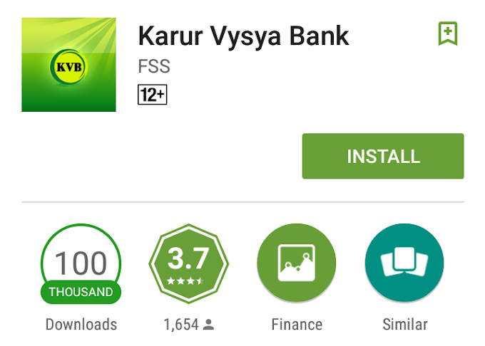 Karur Vysya Banking Mobile Apps