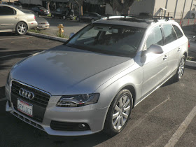 Audi A4 after collision repair at Almost Everything Auto Body