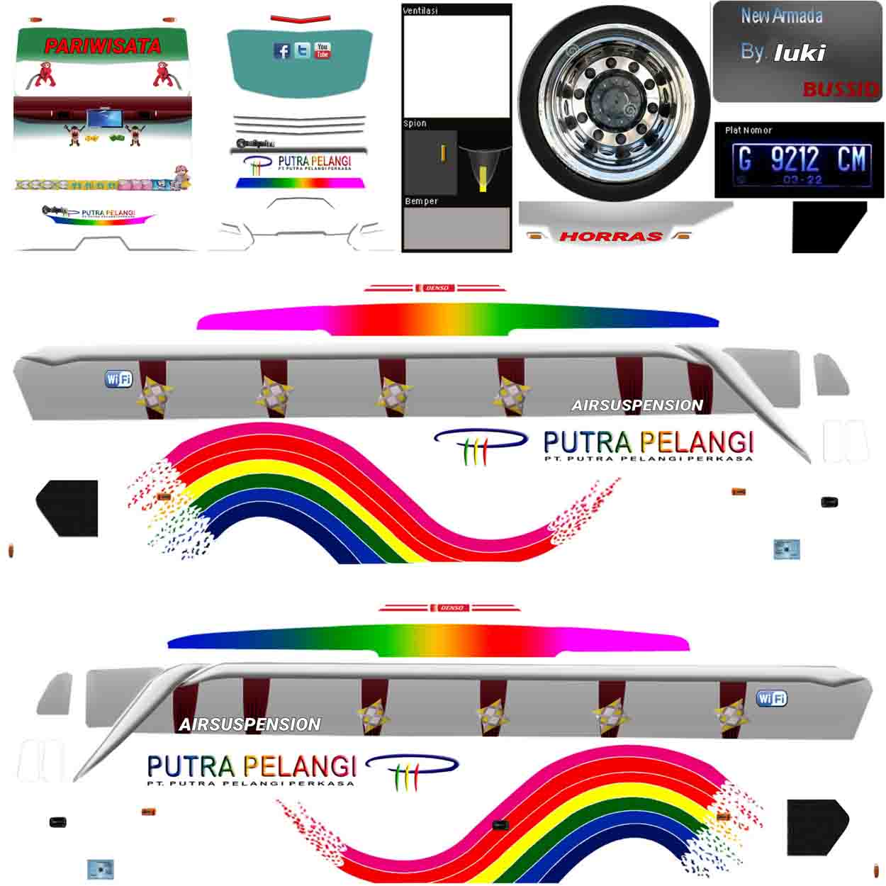 livery bus simulator x