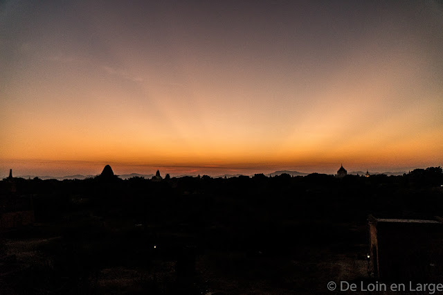 Vue du Monastère Shew Man Yin Taw- Bagan - Myanmar - Birmanie