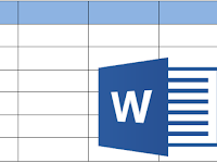 Cara Membuat Tabel di Postingan Blog Dengan Microsoft World 