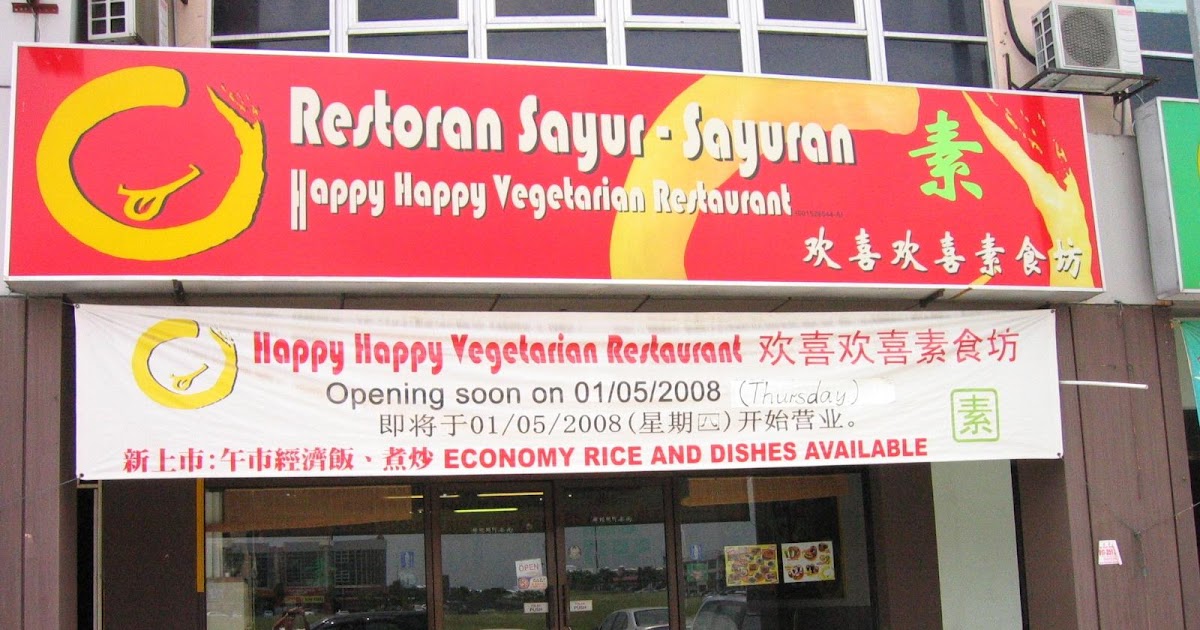 The Best Vegetarian Food In Malaysia: Happy Happy ...