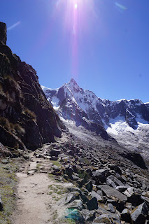 Santa Cruz - En direction du col