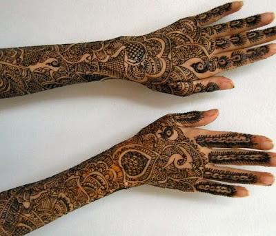 Designs For Bride (1) Arabic Mehndi