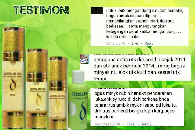 Testimoni Jerslin Oil